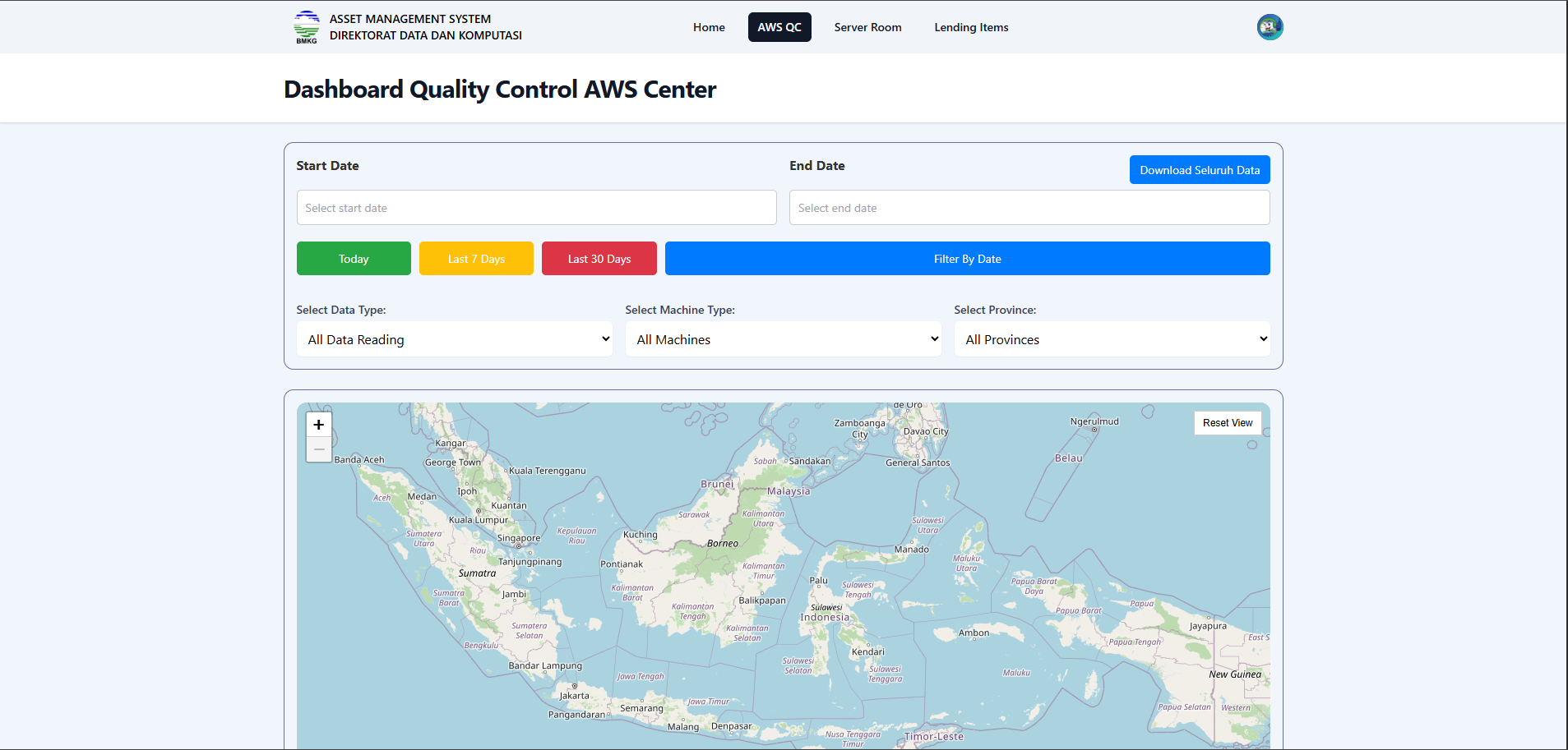 Integrated Hub Platform BMKG